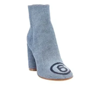 mm6 denim boots